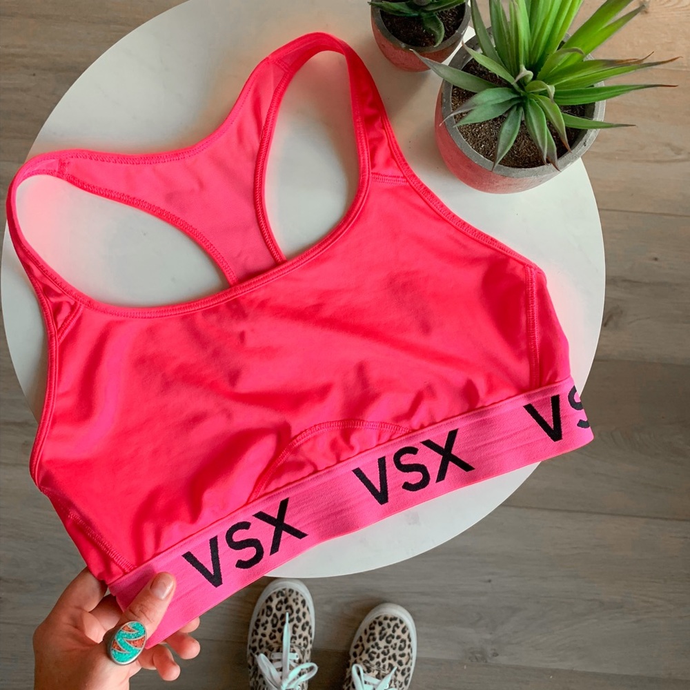 Victoria’s Secret PINK Hot Pink Sports Bra